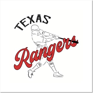 TEXAS rangers Posters and Art